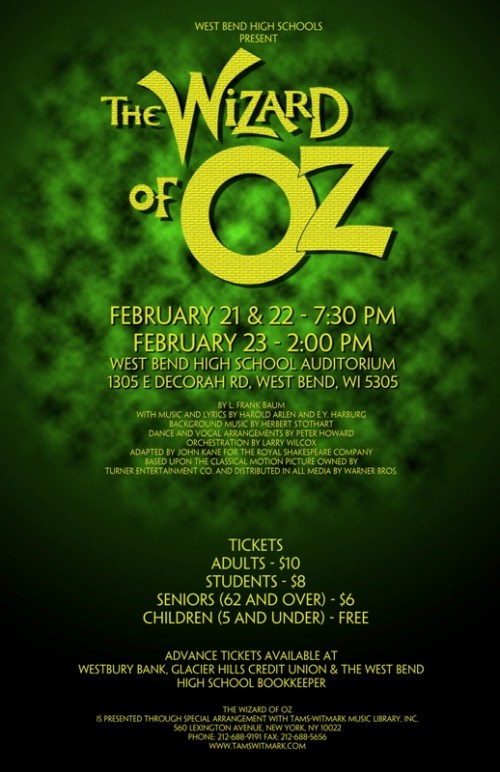 WBHS Oz Poster