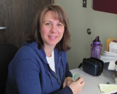 Sally Spaeth, district nurse