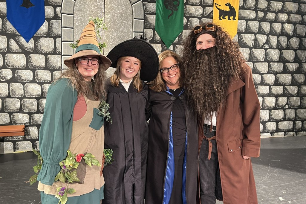 Teachers step into the spotlight for West Bend’s enchanting ‘Puffs’